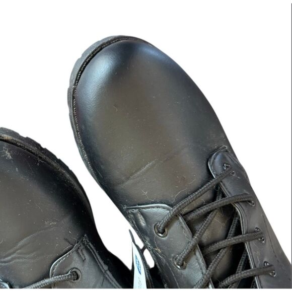 New Womens Olivia & Kate New York Black Combat Lace / Functional Zip Boots Sz 10 - Picture 6 of 6